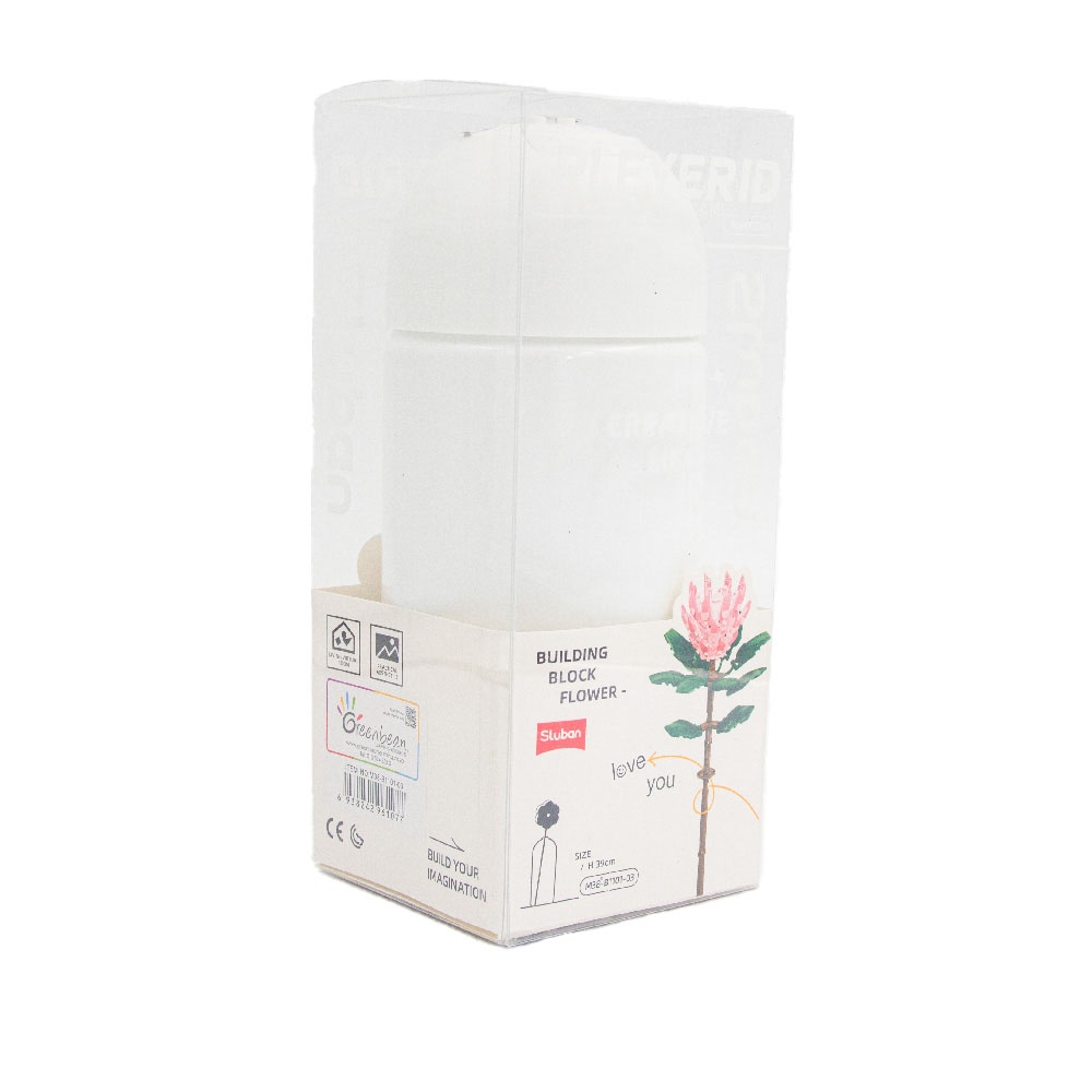 Sluban Building Set: Pleyerid - Flowers - Protea - 219pcs - Image 6