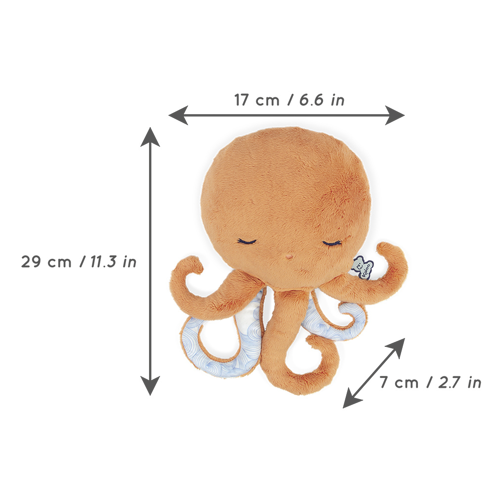 Kaloo - Wellness Soft Toy with Hot & Cold Pack - Octopus - 28cm - Image 3