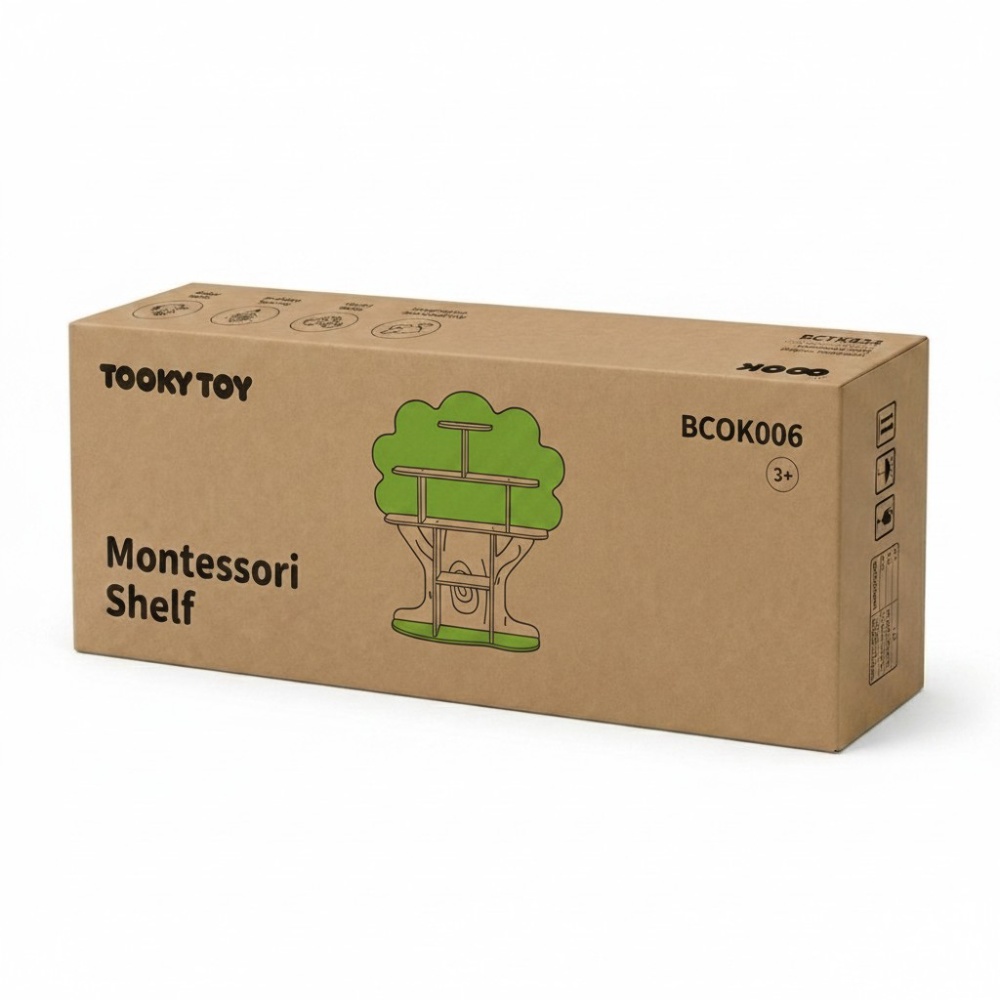 TookyToy - Tree Bookshelf for Kids Reading Nook - Image 5