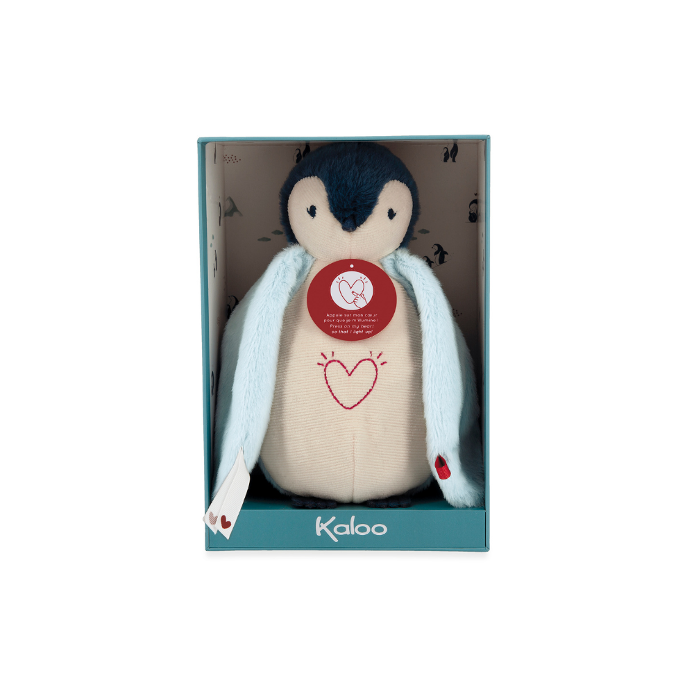 Kaloo - Blue Penguin Night Light Soft Toy - Image 5