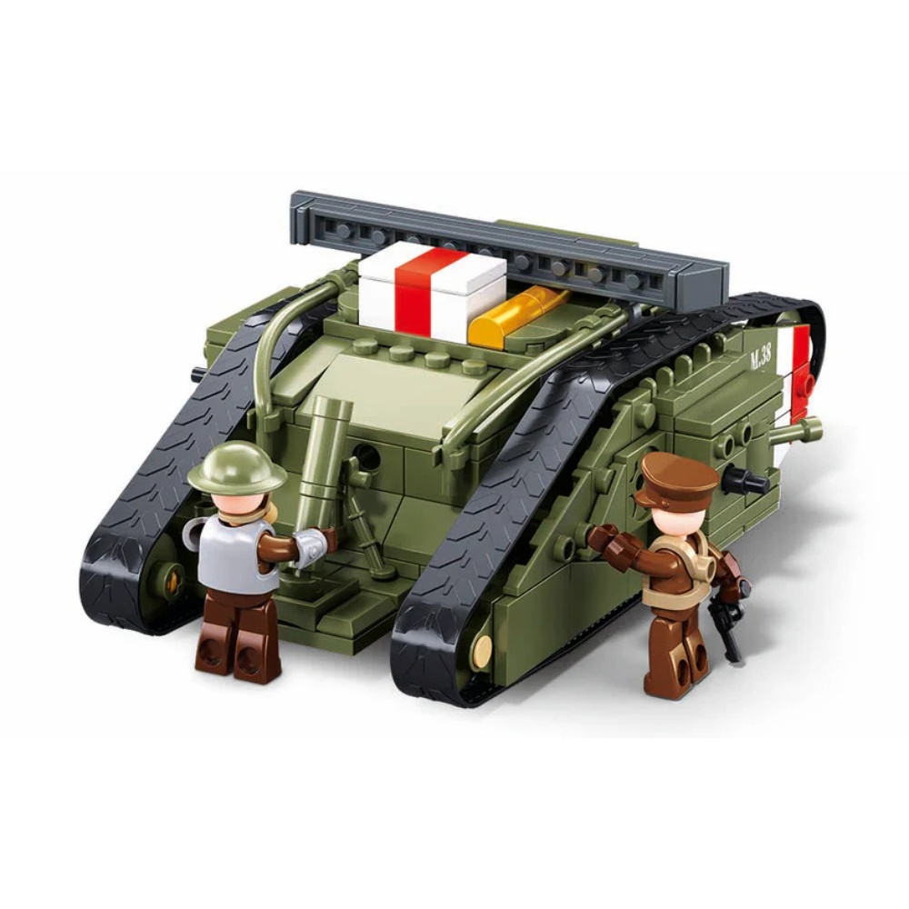 Sluban Building Set: Army - WWI Mark V Tank Offensive - 516 Pieces - Image 2