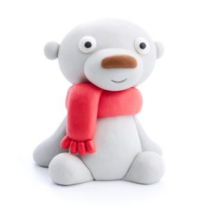 Hey Clay - Modelling Air-Dry Clay with Fun Interactive App - Polar Fun, 15 cans