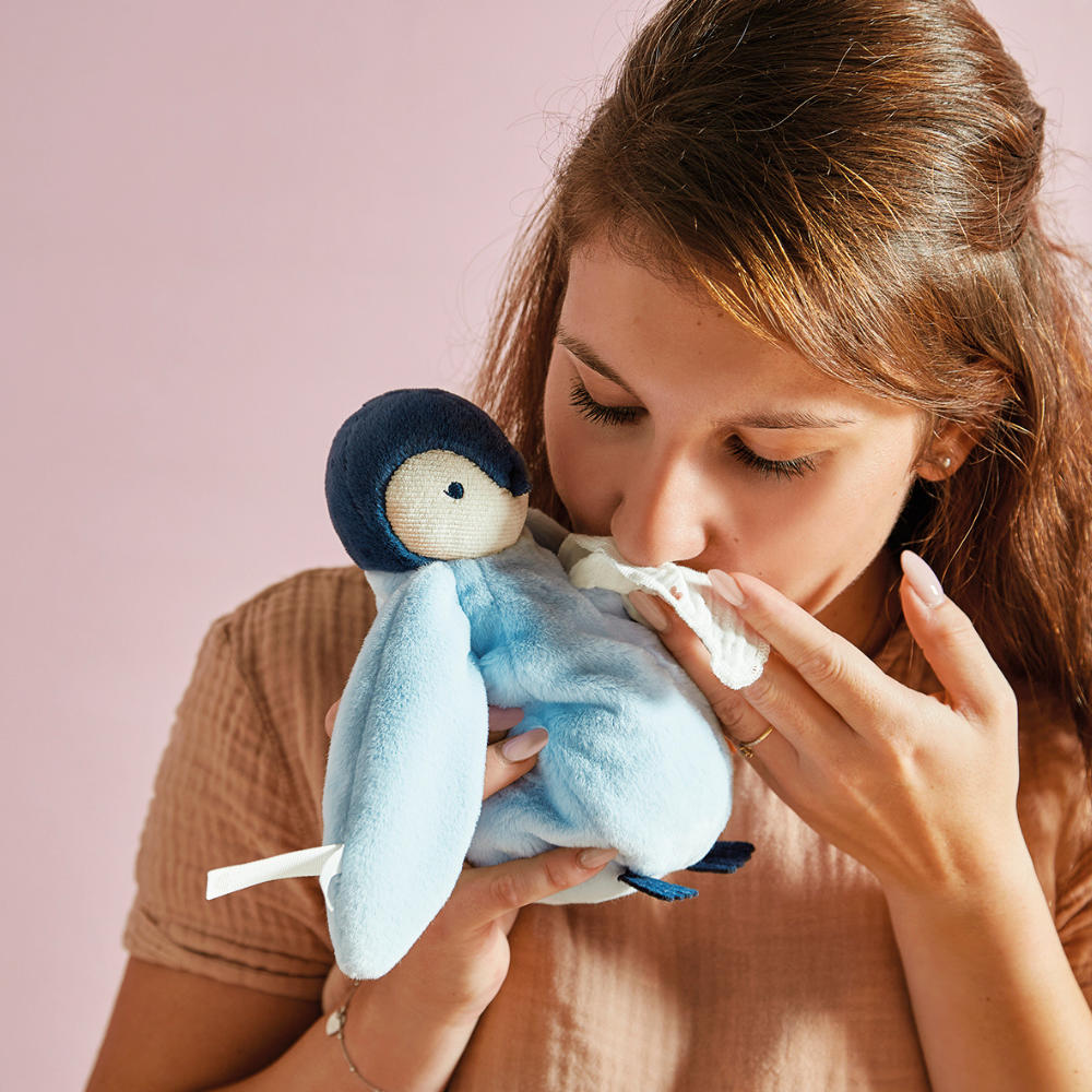 Kaloo - Blue Penguin Kissing Plush Toy - Image 7