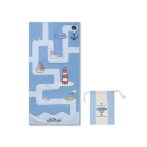 Swim Essentials - Microfiber Beach Towel - Seas the Day - 135x65 cm