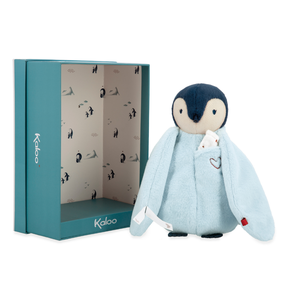 Kaloo - Blue Penguin Kissing Plush Toy - Image 9