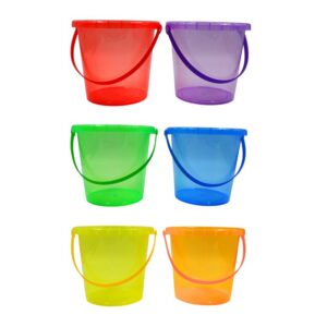Greenbean - Translucent Buckets - Water Play Set - 2 Litre - 6pcs