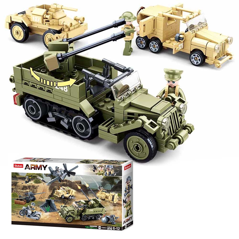 Sluban Building Set: WWII - Set - 552pcs - Image 3