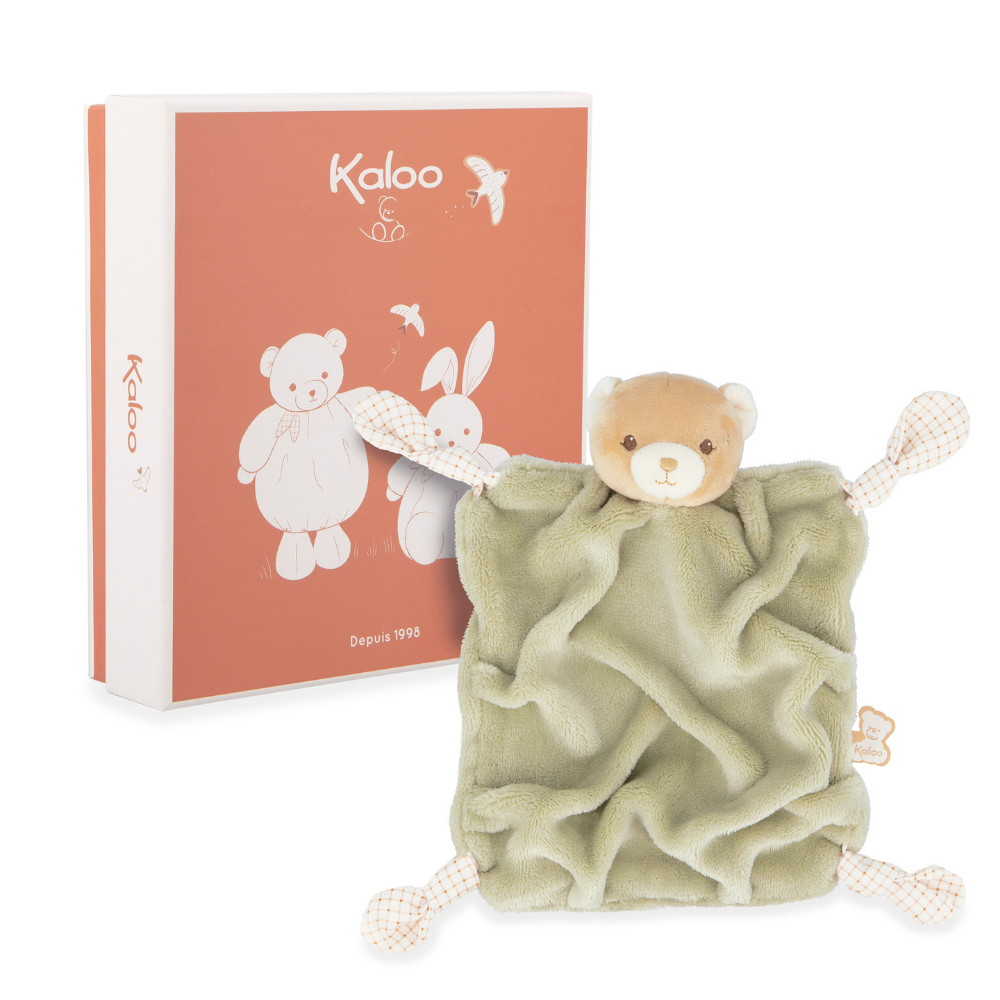 Kaloo - Comforter - Green Bear