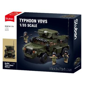 Sluban Building Set: Model Bricks - Typhoon VDVs Assault Armored Vehicle - 519pcs