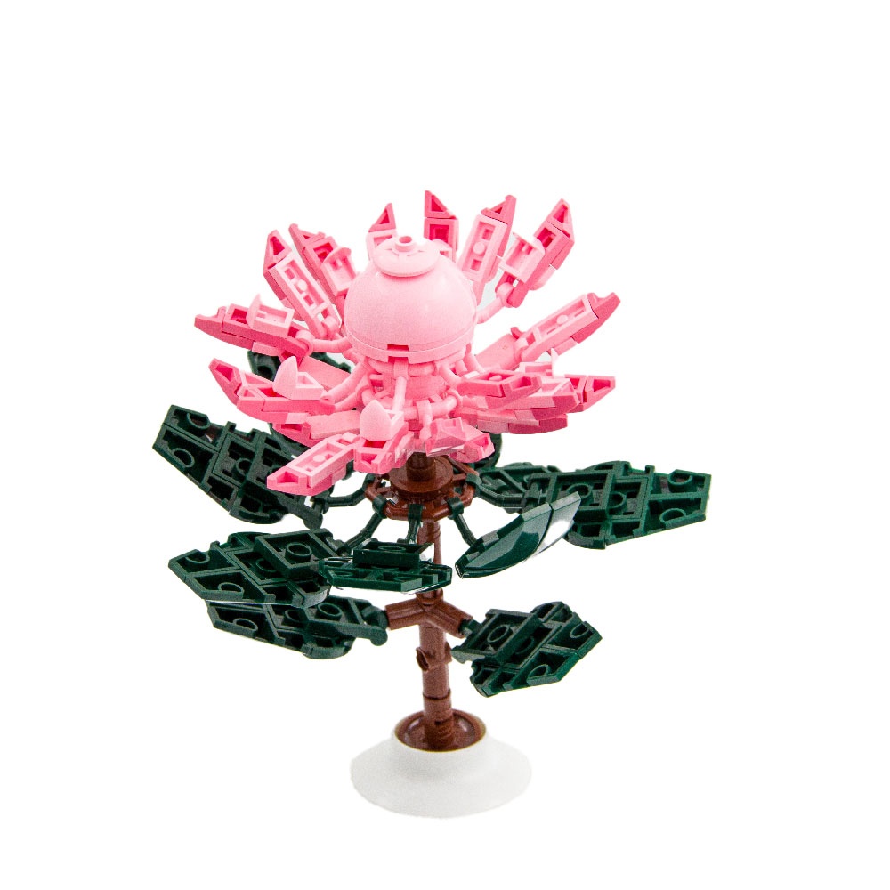 Sluban Building Set: Pleyerid - Flowers - Protea - 219pcs - Image 5