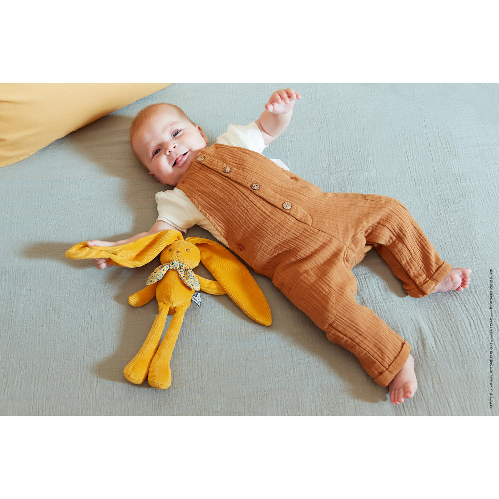 Kaloo - Soft Toy - Ochre Rabbit Puppet - 25cm - Image 3