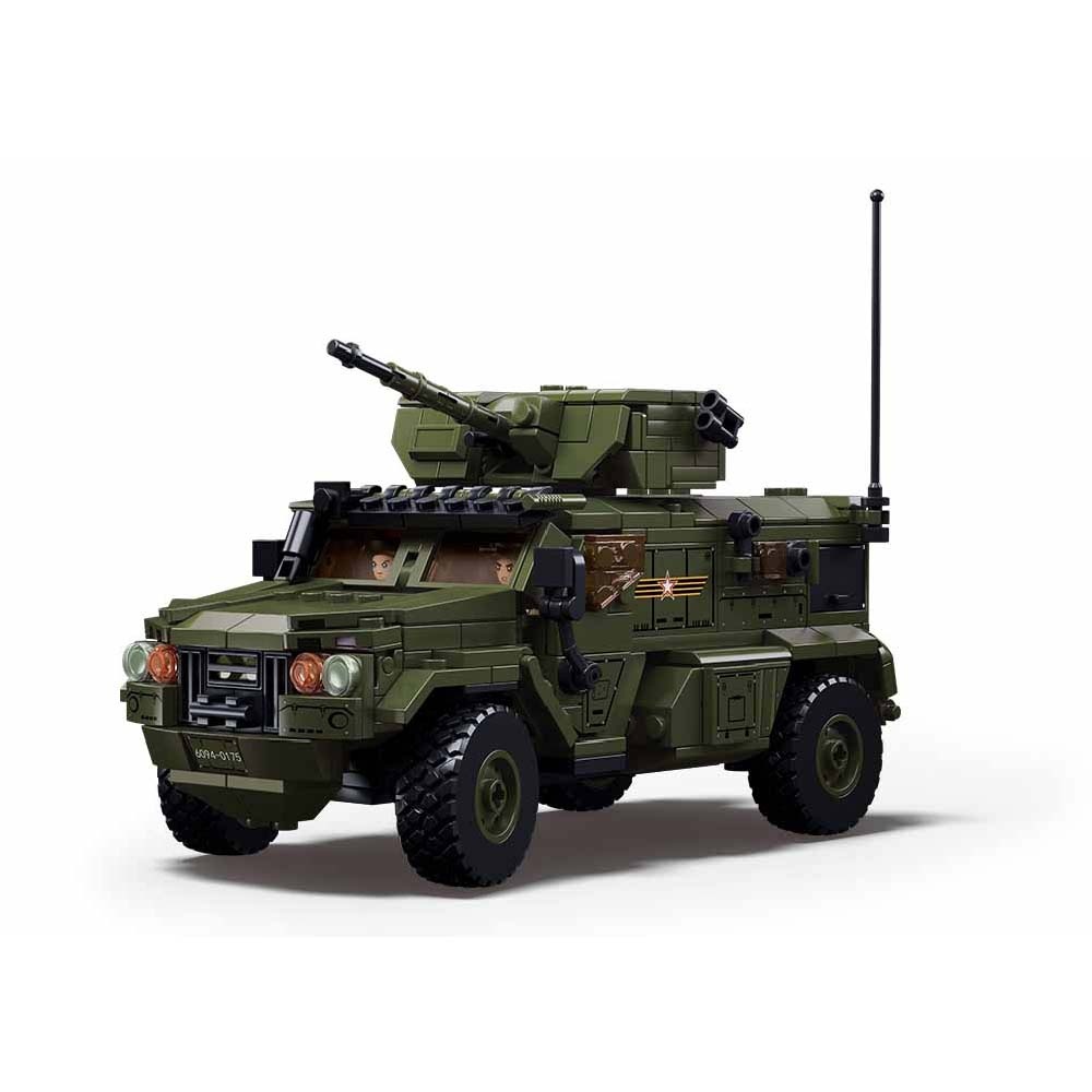 Sluban Building Set: Model Bricks - Typhoon VDVs Assault Armored Vehicle - 519pcs - Image 2