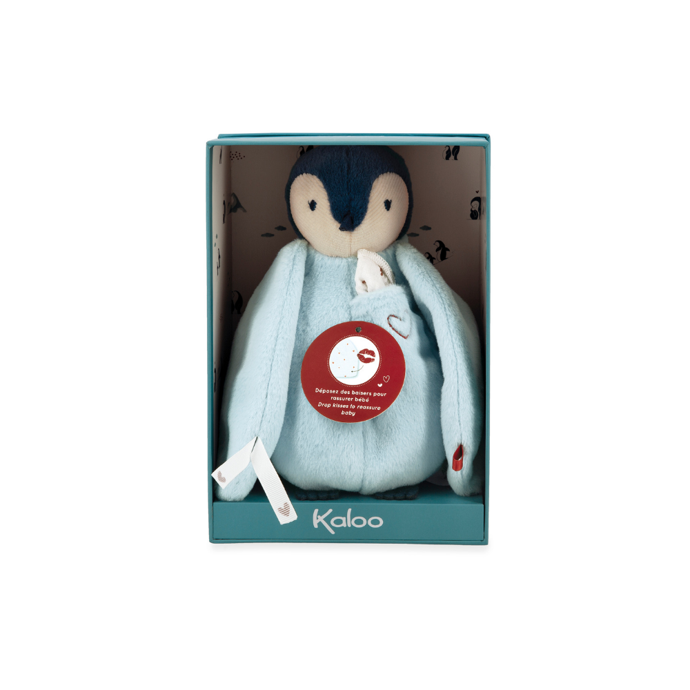 Kaloo - Blue Penguin Kissing Plush Toy - Image 8