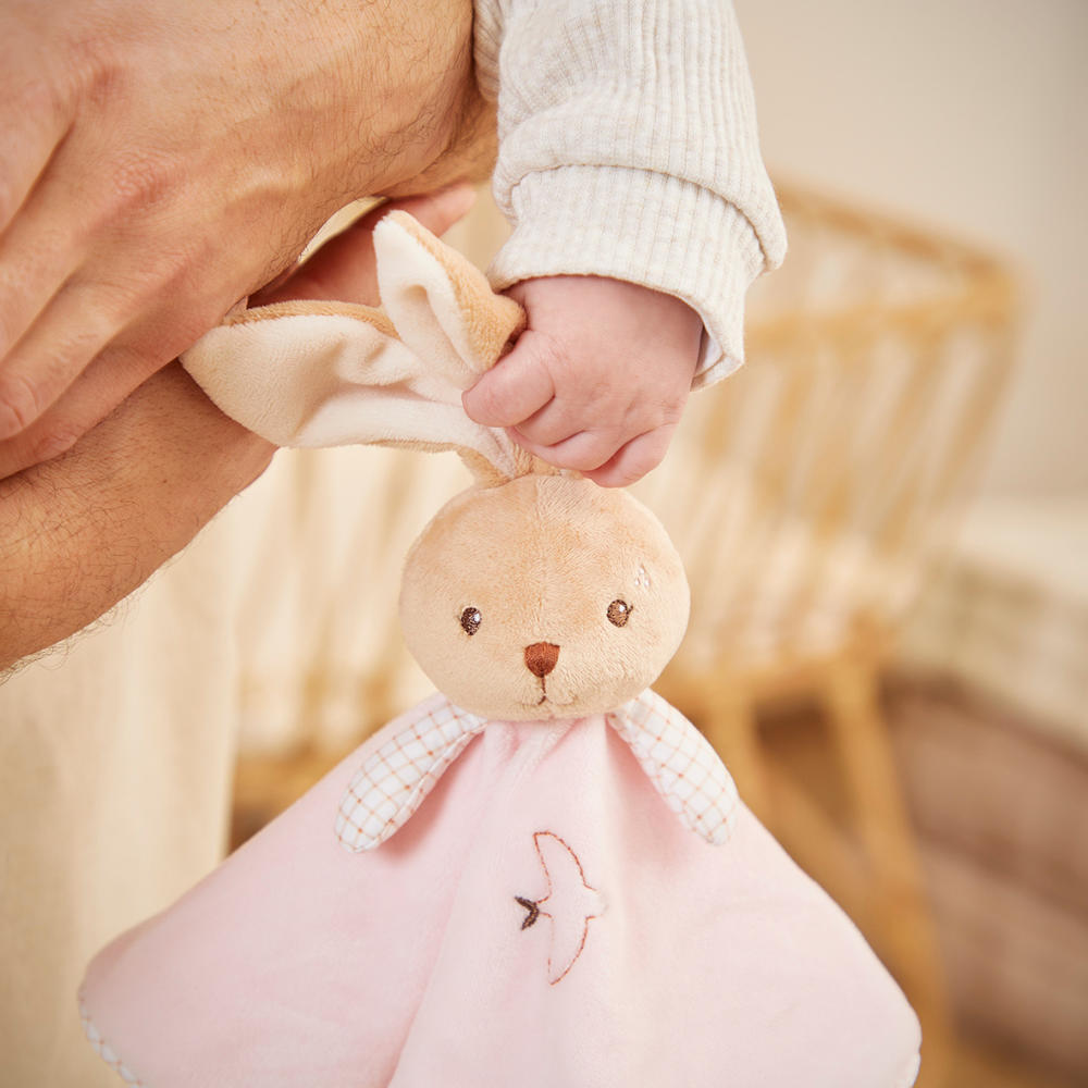 Kaloo - Comforter - Pink Round Rabbit - Image 2