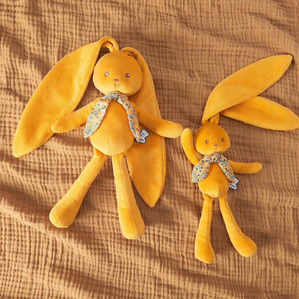 Kaloo - Soft Toy - Ochre Rabbit Puppet - 25cm - Image 4
