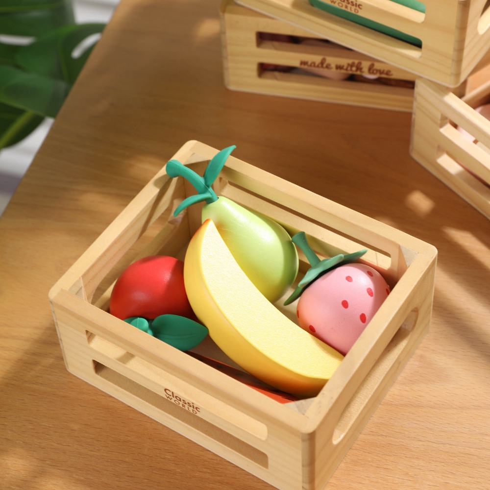 Classic World - Pretend & Play - Fruit Basket - Image 2
