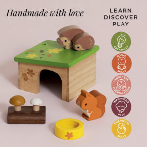 Le Toy Van - Hedgehog & Squirrel Animal Set