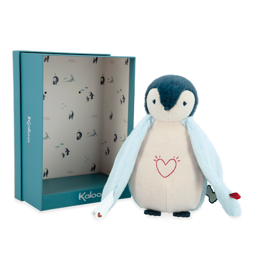 Kaloo - Blue Penguin Night Light Soft Toy - Image 6
