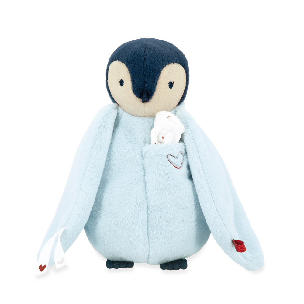 Kaloo - Blue Penguin Kissing Plush Toy - Image 5