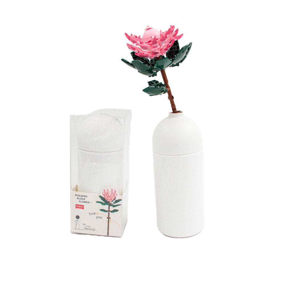 Sluban Building Set: Pleyerid - Flowers - Protea - 219pcs