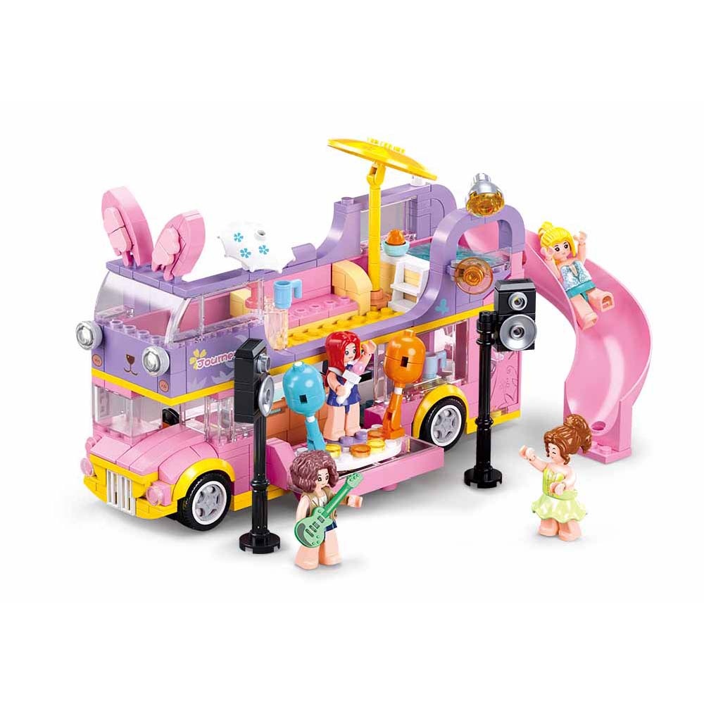 Sluban Building Set: Girls Dream - Music RV - 412pcs - Image 5