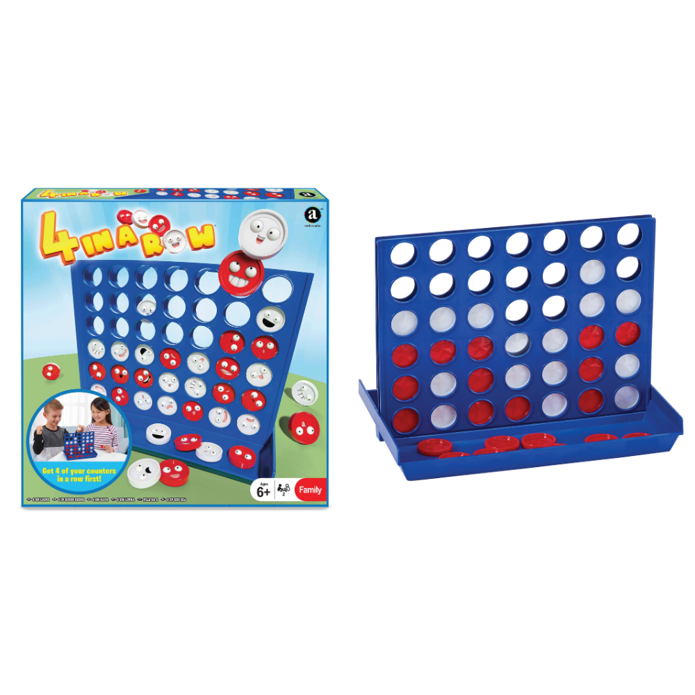 Ambassador - 4-in-a-Row Strategy Game for Kids - 2 Players - Ages 6+