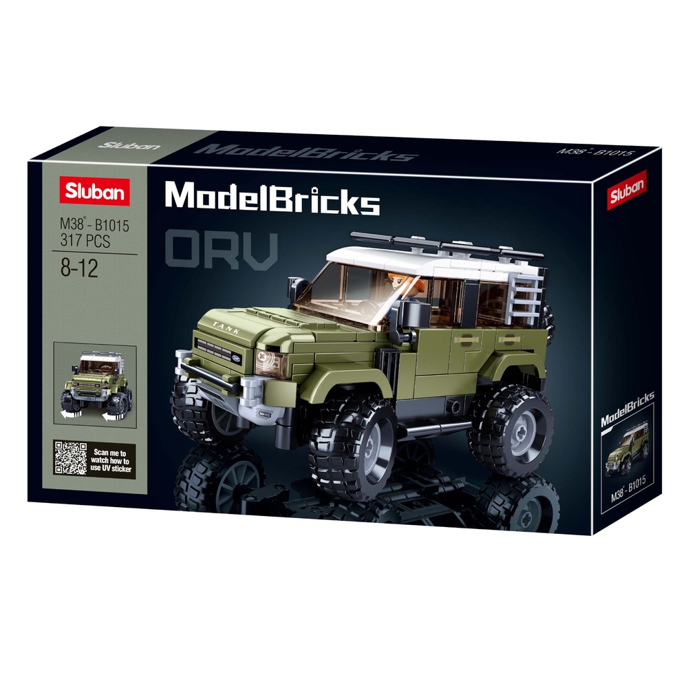 Sluban Building Set: Model Bricks - ORV SUV - 317pcs