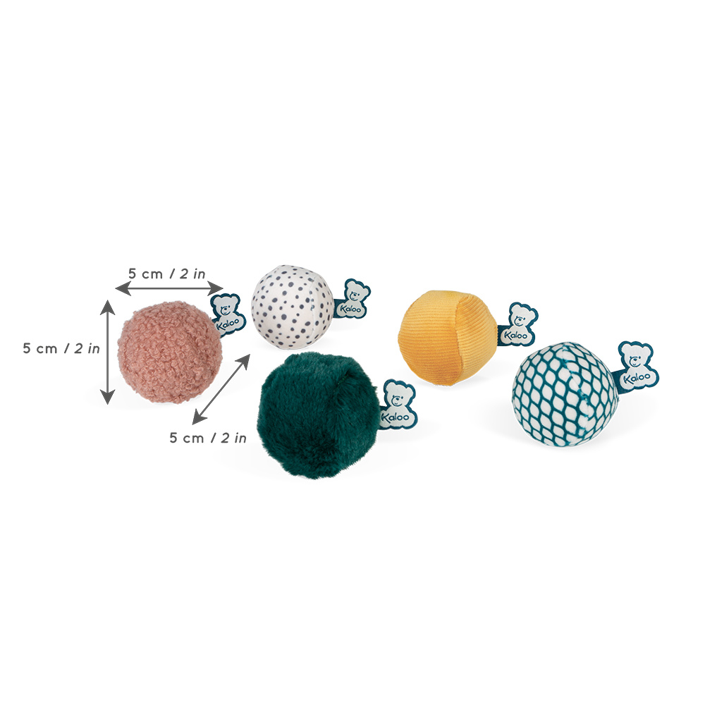 Kaloo - Sensory Balls Set - 5 pieces - Image 6
