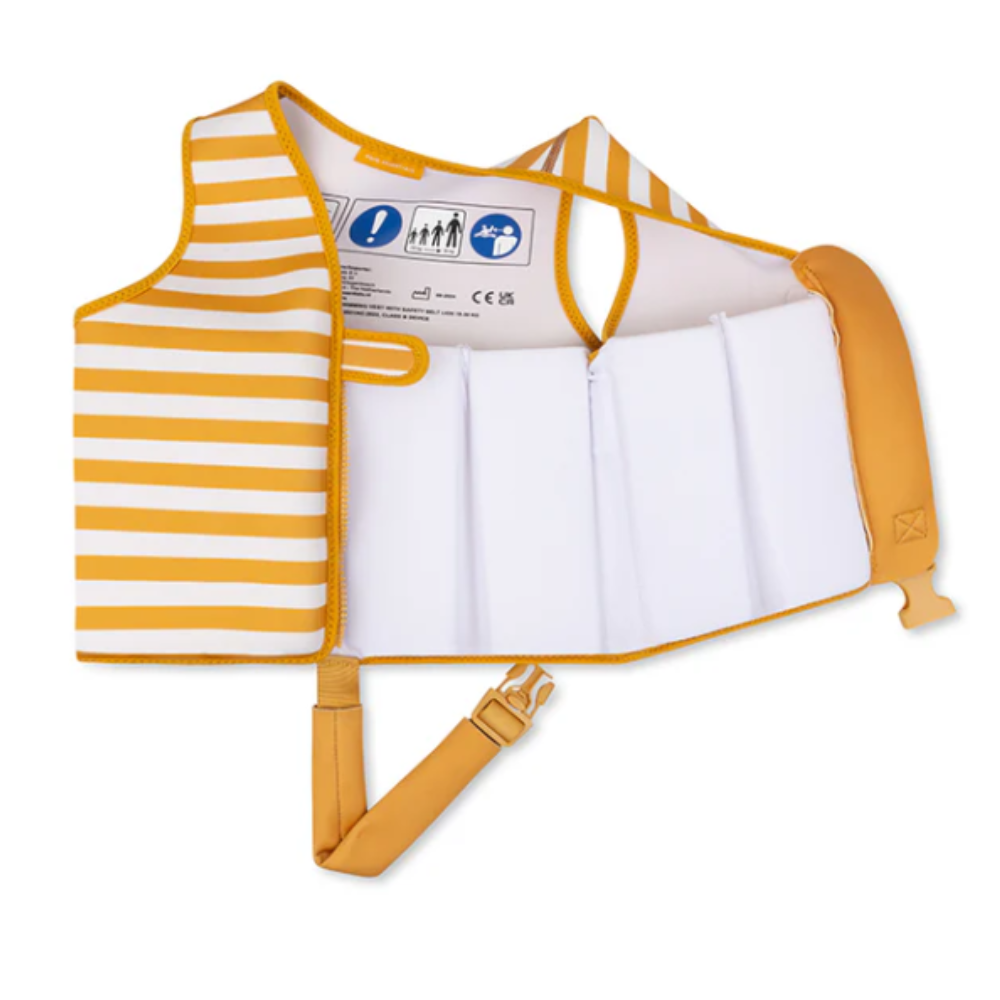 Swim Essentials - Swimming Vest - Flow Orange/White 3-6 Years - Image 2