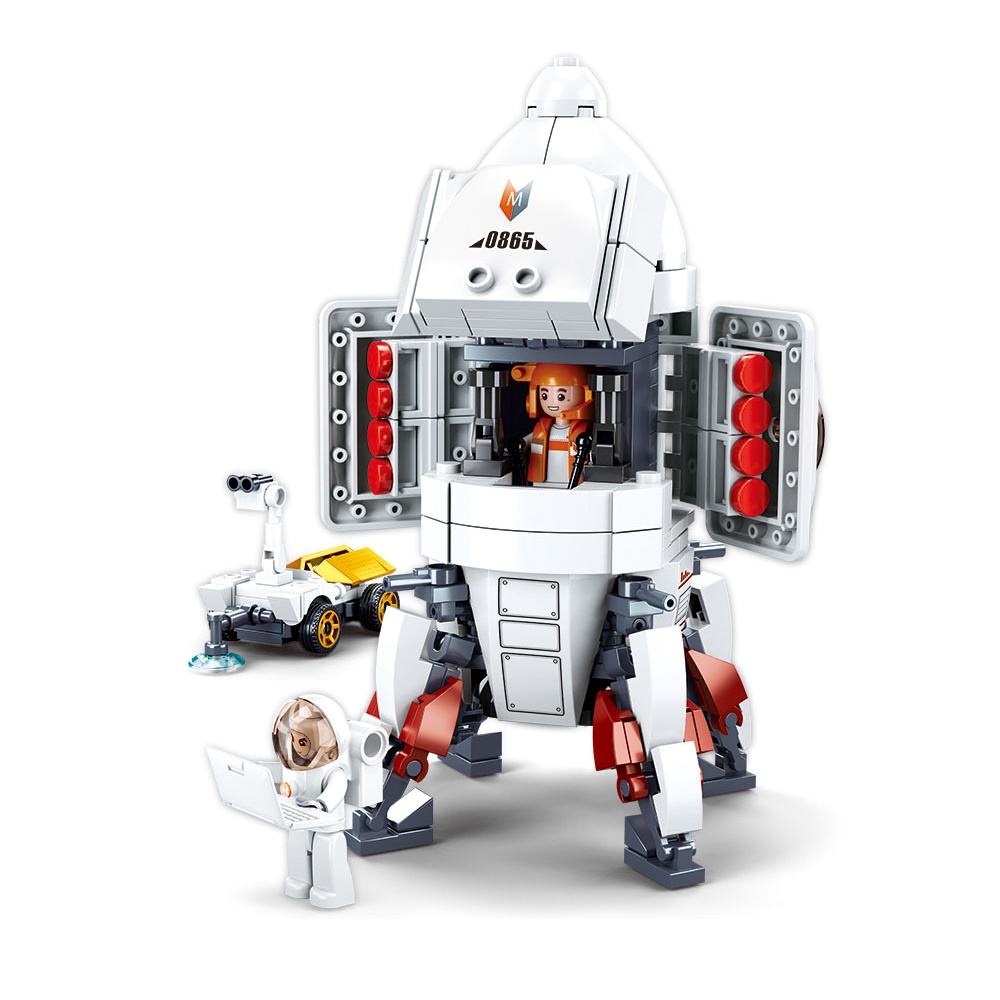 Sluban Building Set: Space - Saturn Landing Module - 320pcs - Image 2