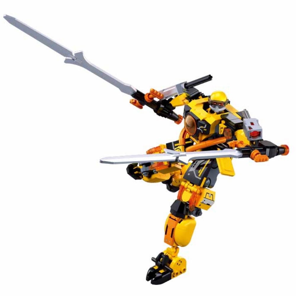 Sluban Building Set: Exosuit - Superhero Mech Armour - 205pcs - Image 2