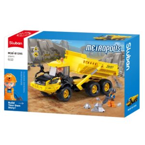 Sluban Building Set: Metropolis - Dump Truck - 197pcs