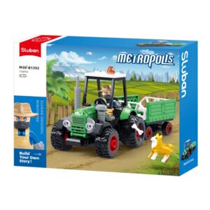Sluban Building Set: Metropolis - Farm Tractor - 115pcs