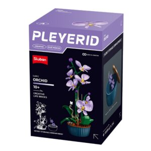 Sluban Building Set: Pleyerid - Purple Orchid - 199pcs