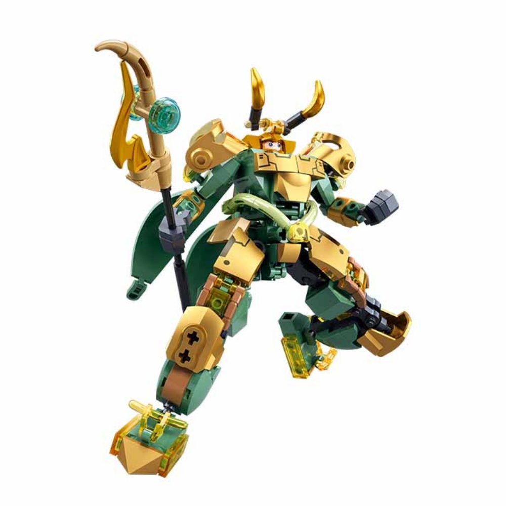 Sluban Building Set: Exosuit - Superhero Mech Armour - 207pcs - Image 2