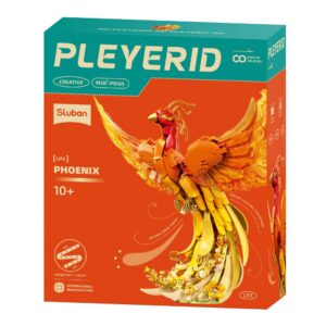 Sluban Building Set: Pleyerid - Phoenix with LED Lighting - 917pcs